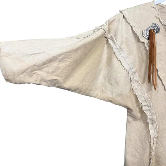 Vintage Liz E Parker Co Parker Western Fringe Top Medium Made in USA - Picture 6 of 12